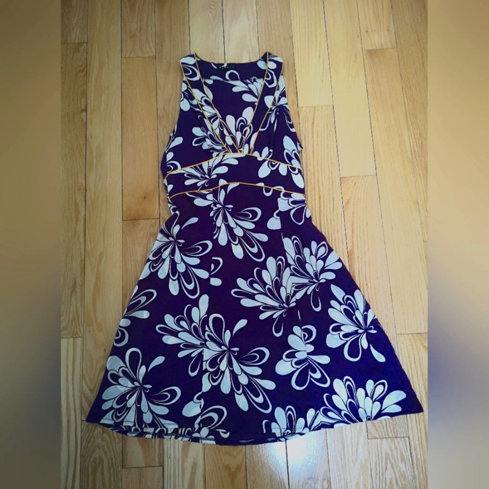 NWOT SISLEY SILK dress. Size XS